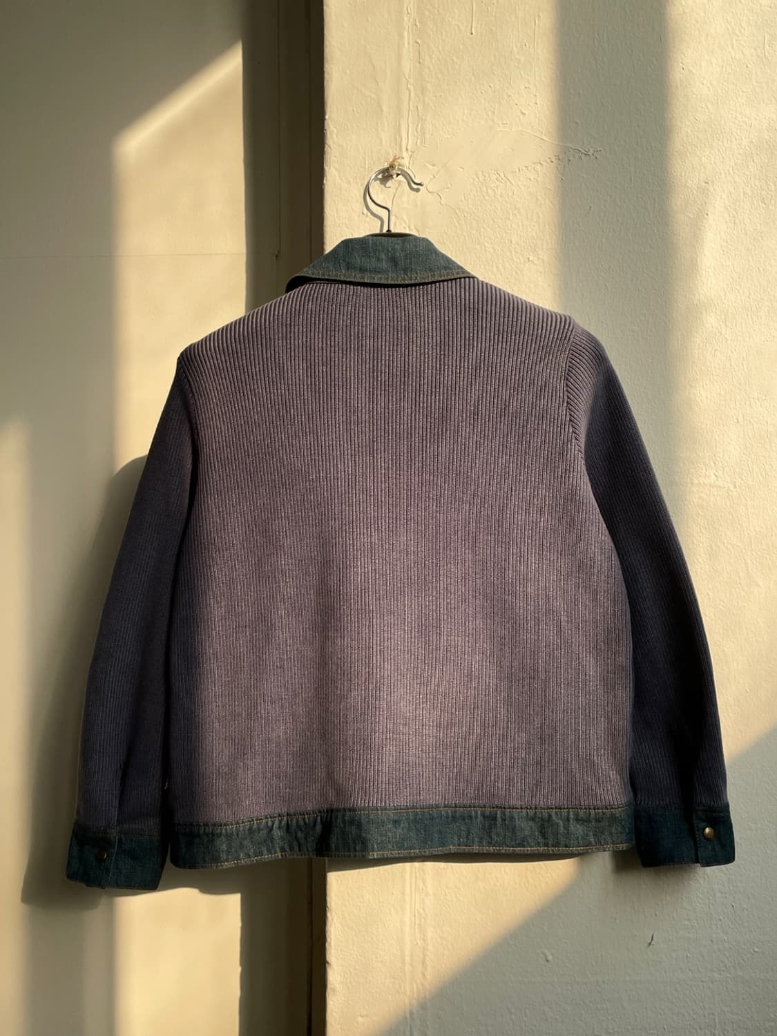 버버리 데님 니트 믹스 자켓 상품이미지4