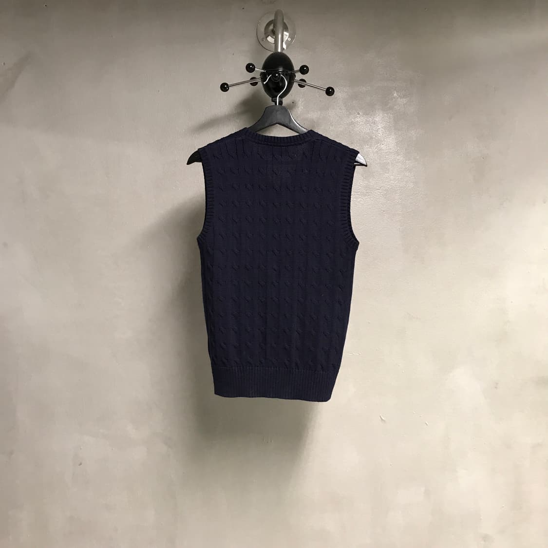 폴로 랄프로렌 케이블 니트 베스트 네이비 L14-16(W)  상품이미지6