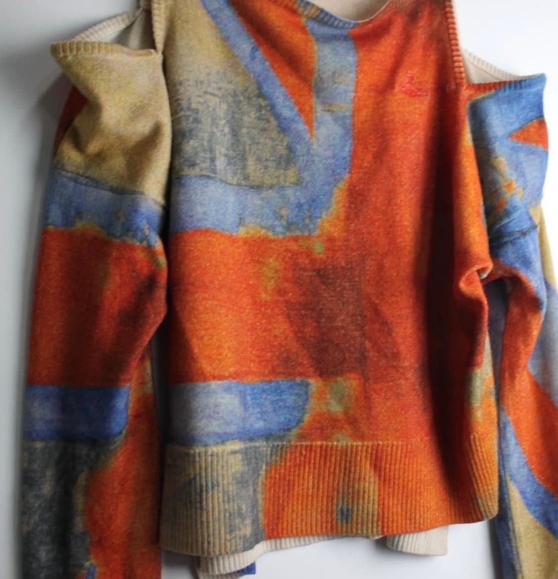 비비안웨스트우드 프린팅 니트 상품이미지3