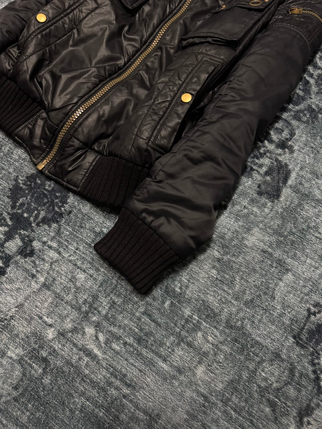 Emporio armani y2k biker jacket 상품이미지6