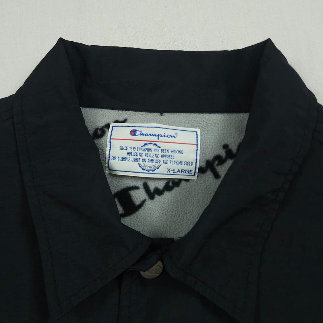 XL(105) 챔피온 카모로고 코치자켓 상품이미지4