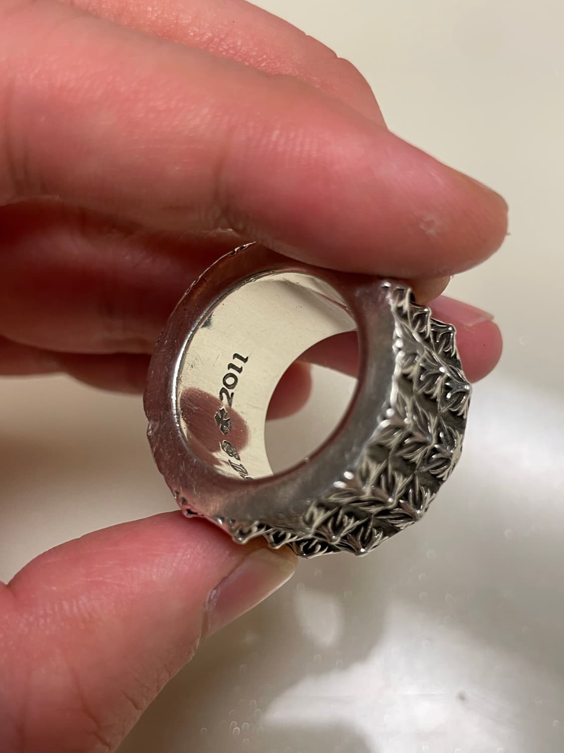 크롬하츠 트리플 피라미드 링 상품이미지3