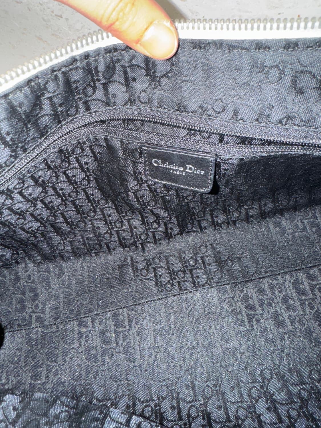 디올 Dior 빈티지 바게트백 가방 화이트/아이보리 번개장터 검수 완료  상품이미지9