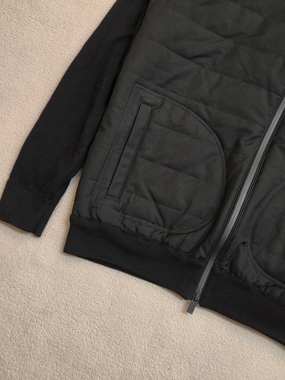 (100) 마시모두띠 퀄팅 블루종자켓 남 상품이미지3