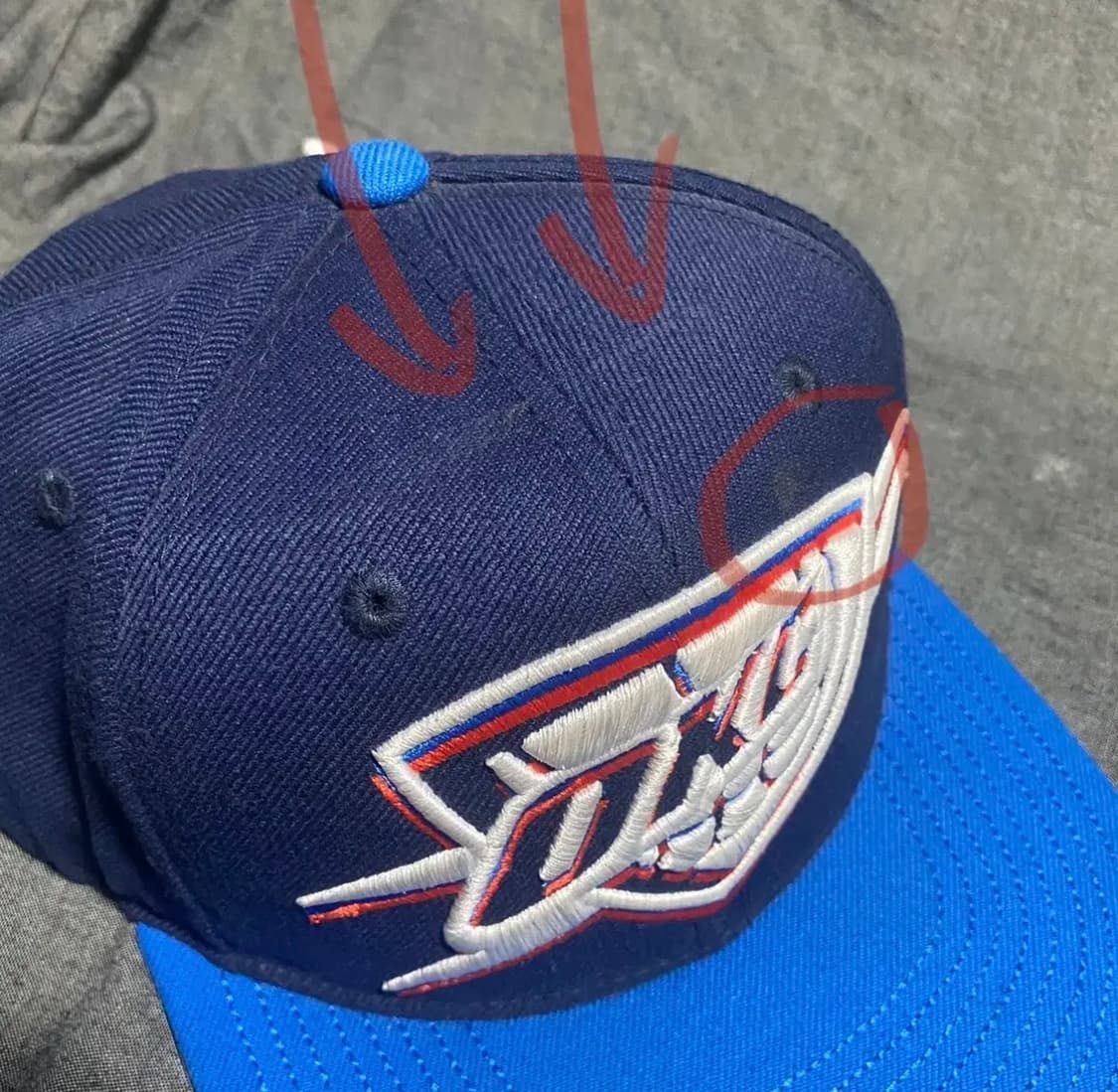 Oklahoma City Thunder Snapback Hat 상품이미지10