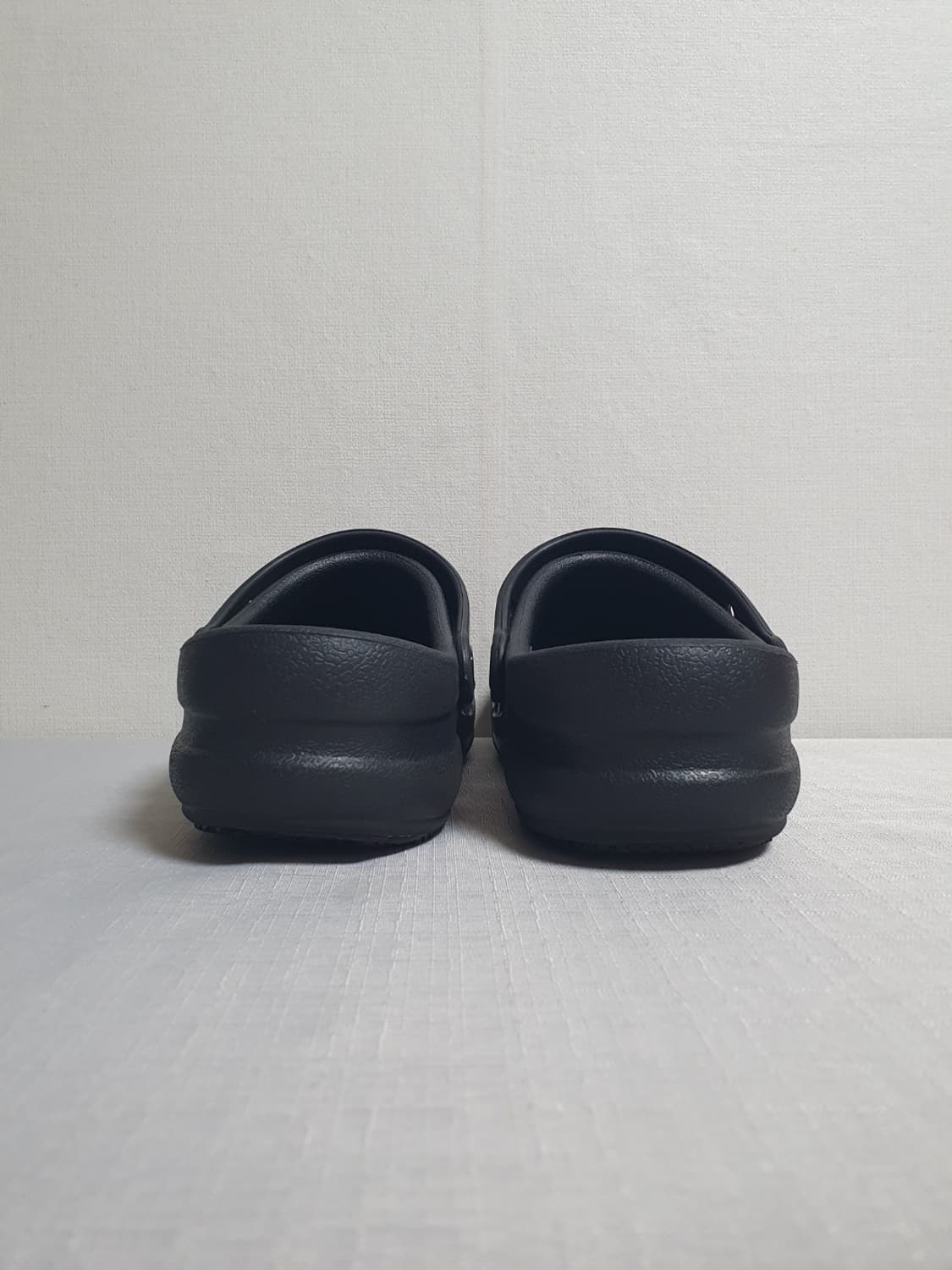 240mm 크록스 샌들 비스트로 워크 클로그 블랙 W7 상품이미지3