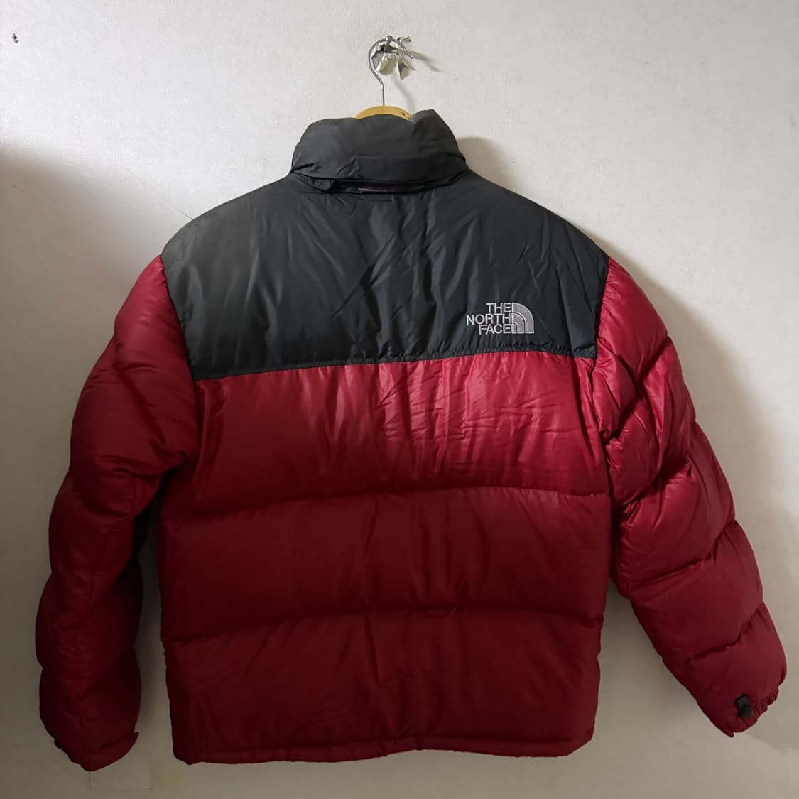 노스페이스 눕시 700 레드&그레이 90(66-77) 상품이미지4