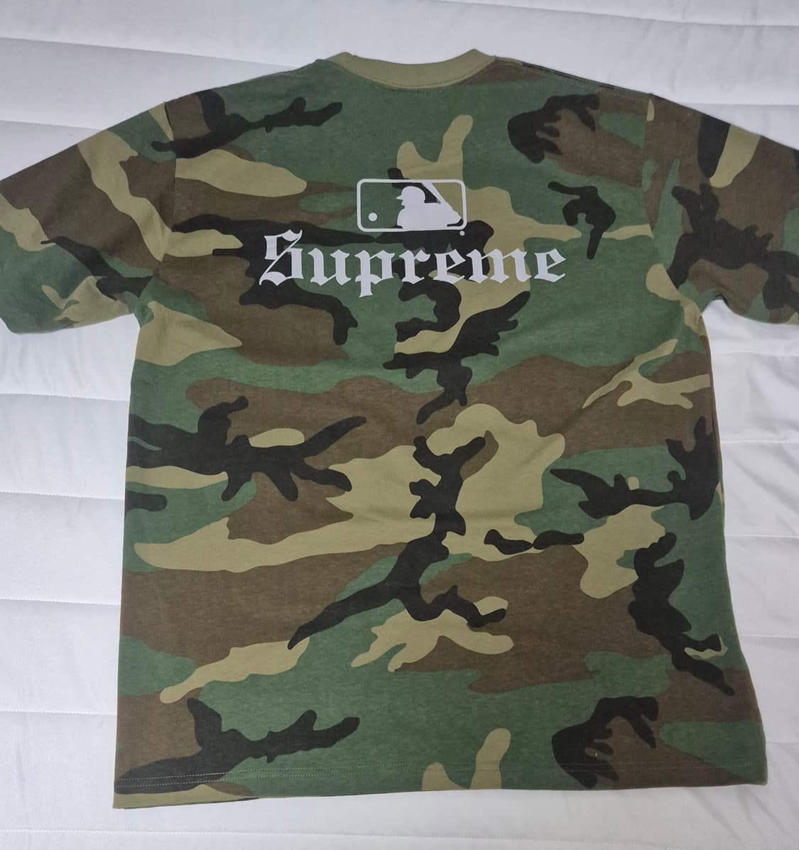 supreme MLB 우드랜드 카모 티셔츠 L 상품이미지3