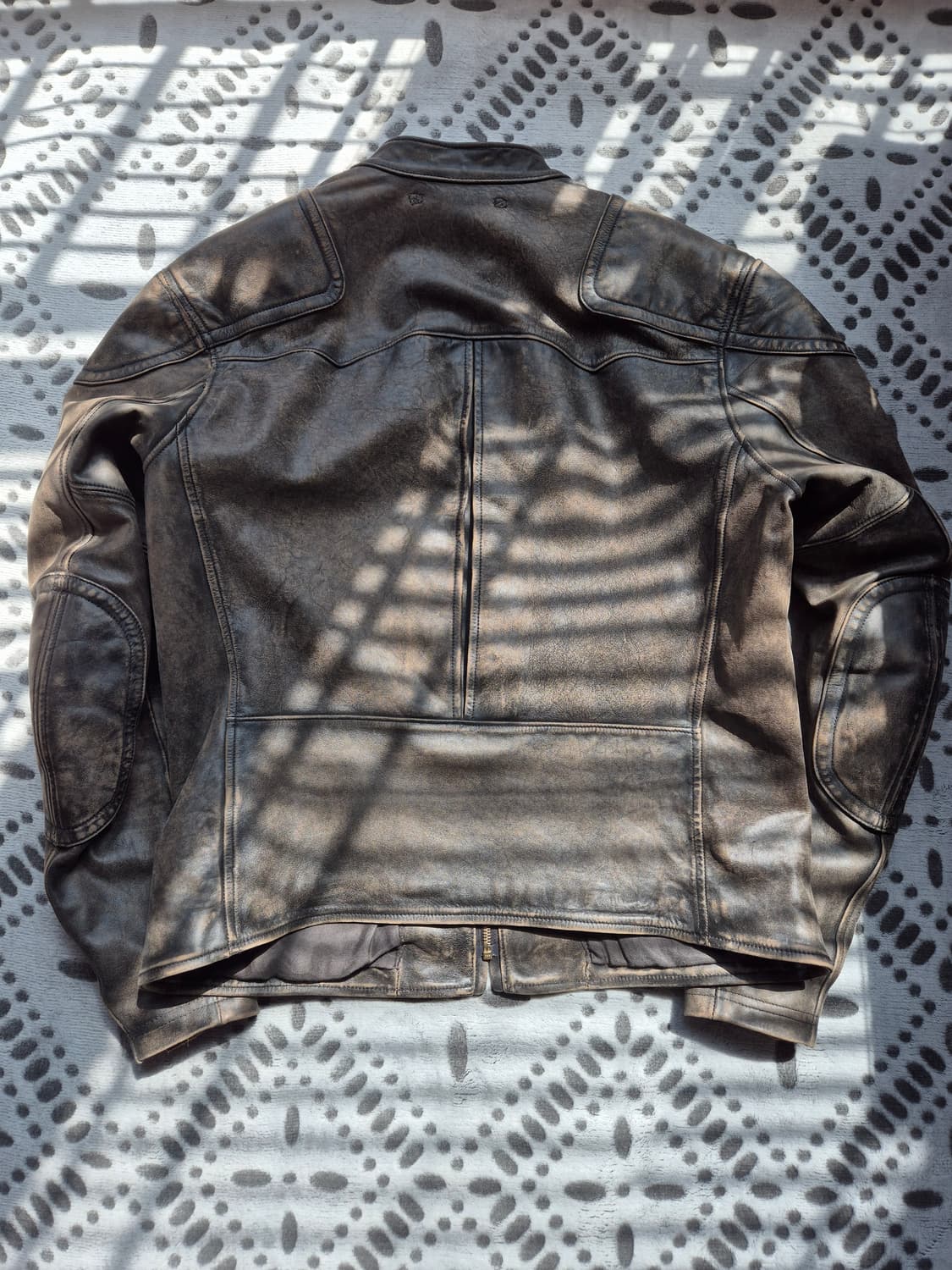 rrl 더블알엘 슬림핏 모토 레더 가죽 자켓 상품이미지3