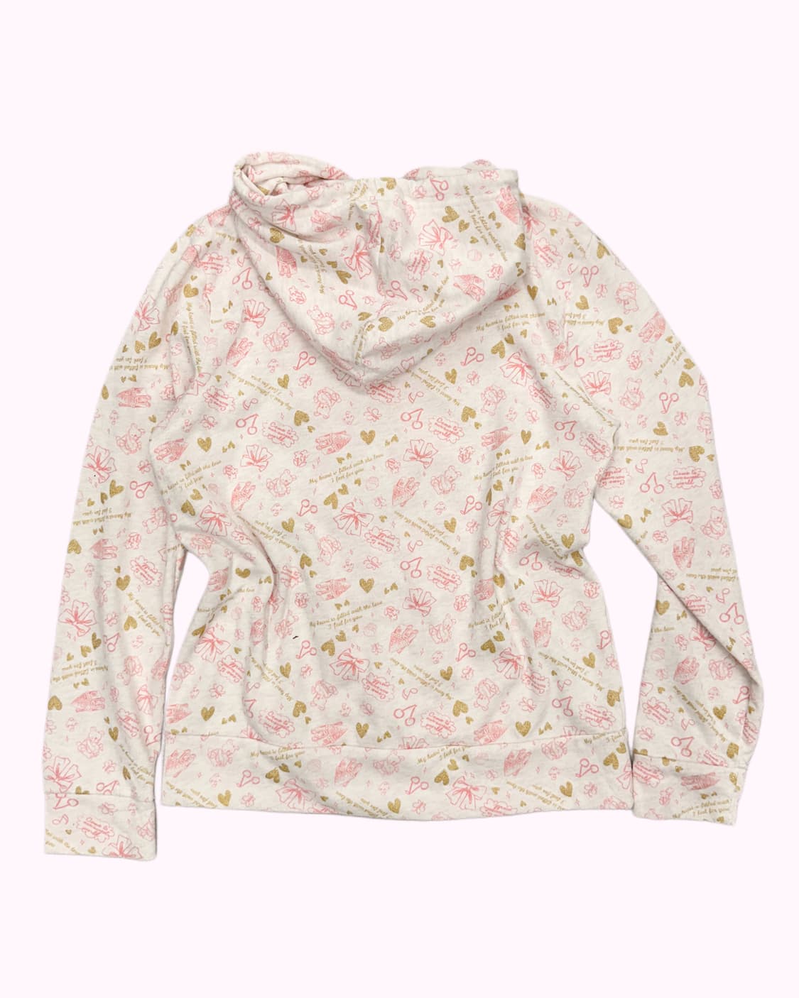 kitsch cute pattern hood zip-up 상품이미지4