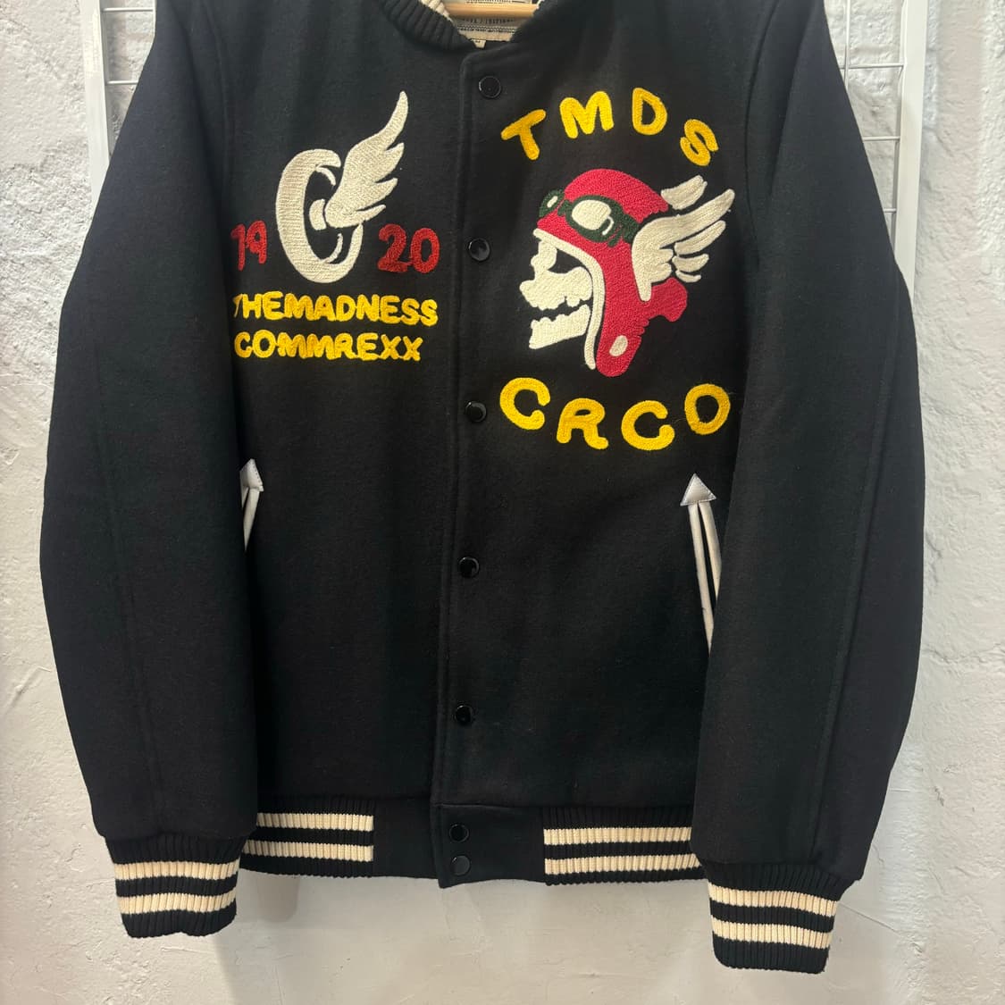 The Madness 더 매드니스 울 바시티 자켓 M 상품이미지4