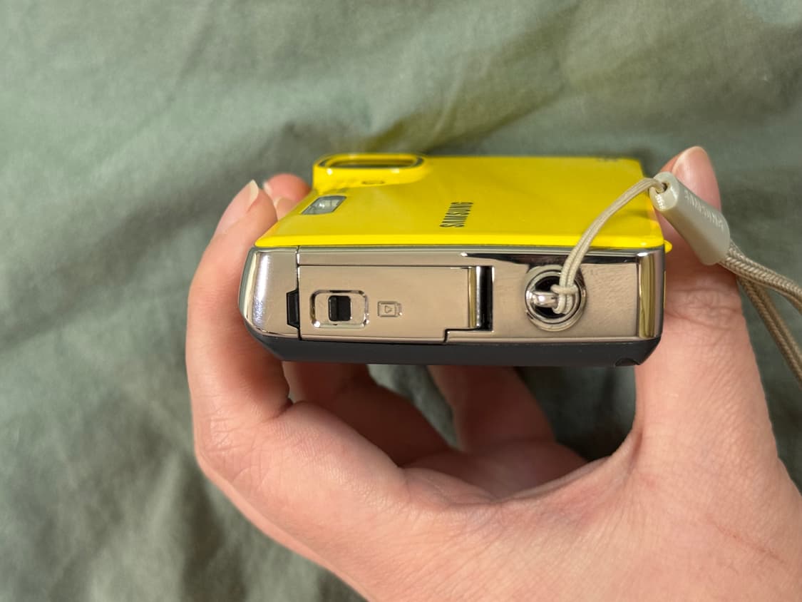 [민트급]삼성 VLUU WP10 빈티지 디카 <레어템 옐로우> 상품이미지5