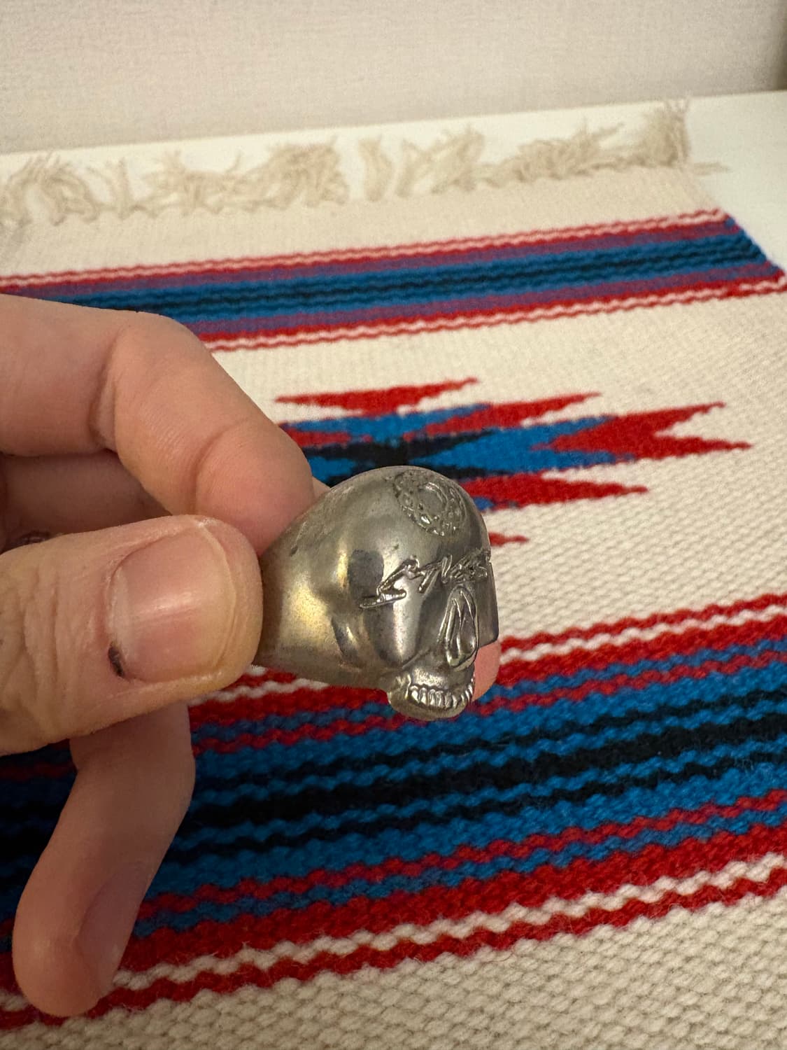 90s 스투시 스컬반지 상품이미지4