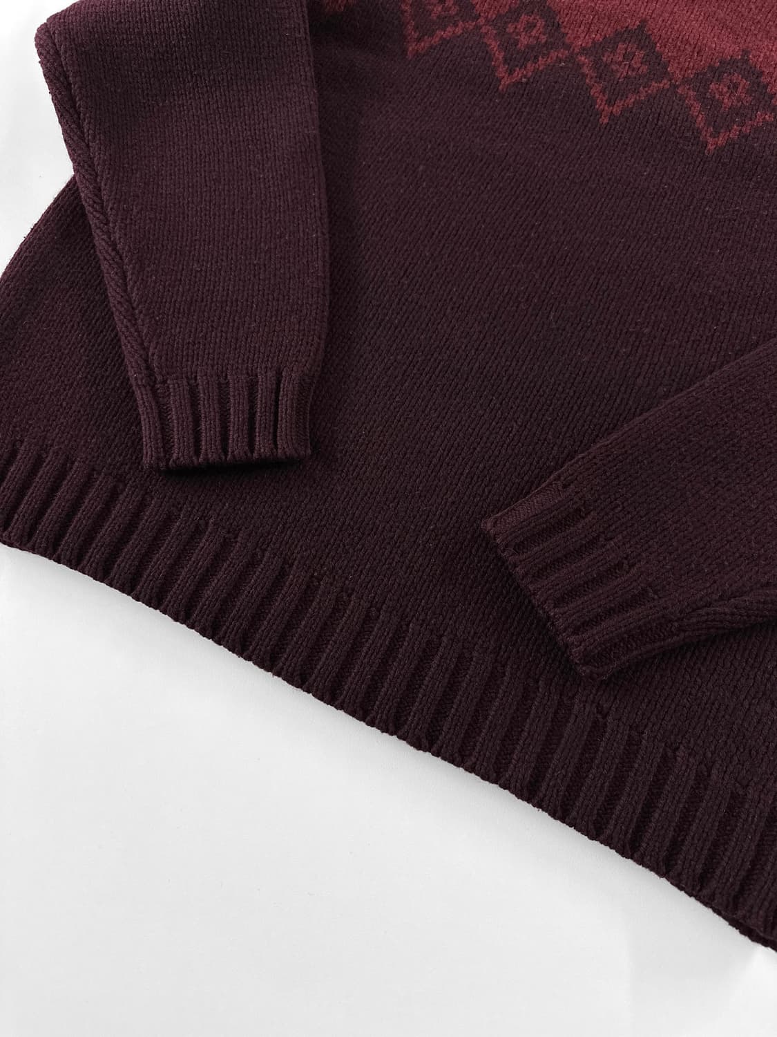 빈티지 에디바우어 패턴 스웨터 상품이미지7