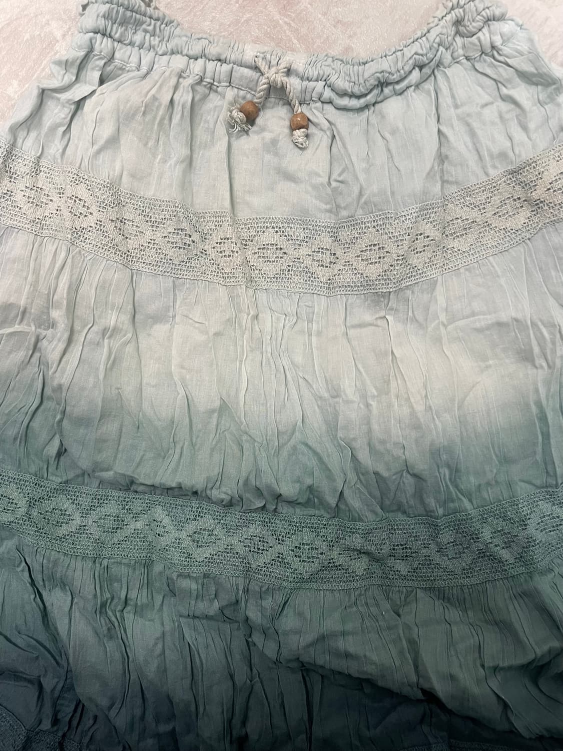 바다 롱 스커트ocean long skirt 상품이미지3