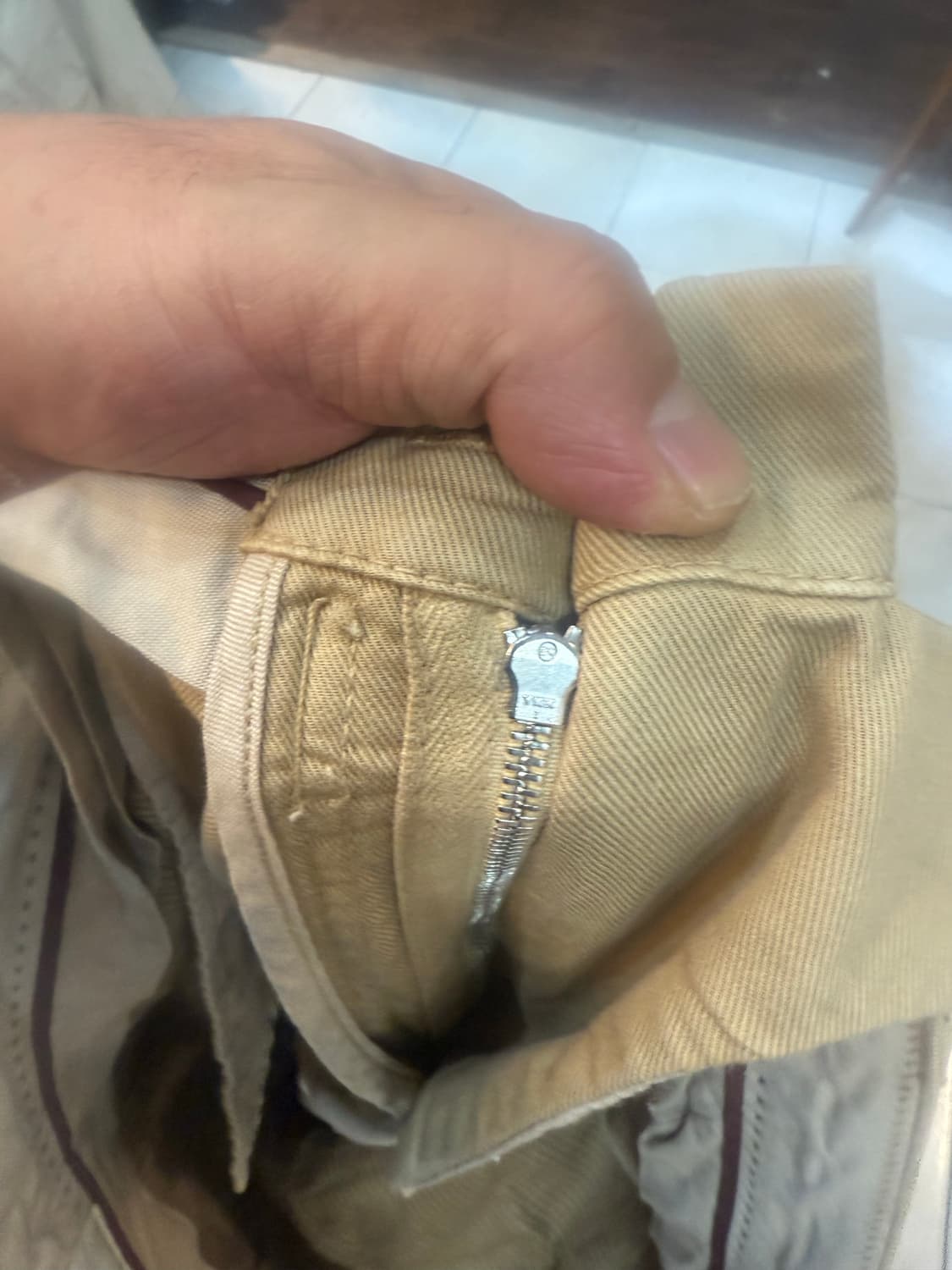 52/36-37 정품 부르넬로 쿠치넬리 카고바지 팝니다 상품이미지3