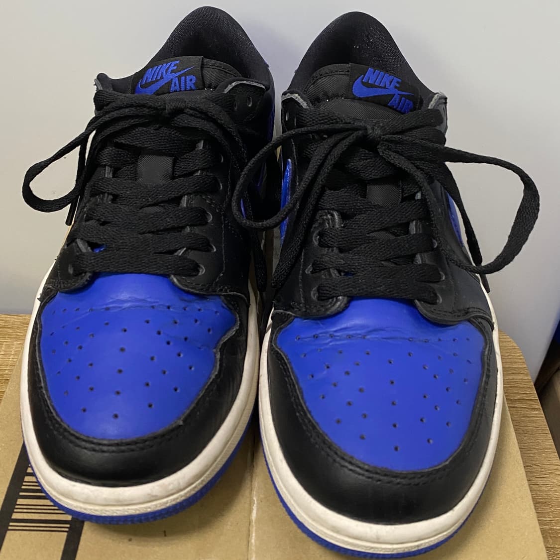 나이키 에어 조던 1 로우 OG 2015 로얄 블루 255 판매합니다! 상품이미지2