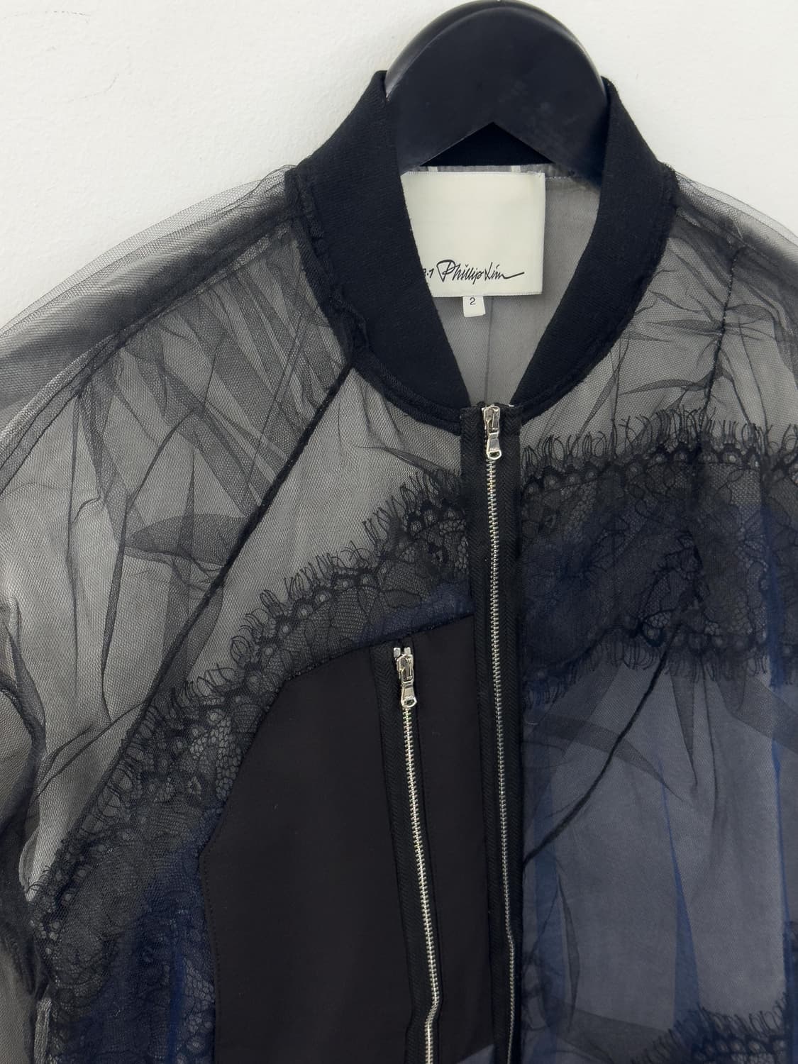 3.1 phillip lim 시어 봄버 자켓 상품이미지4