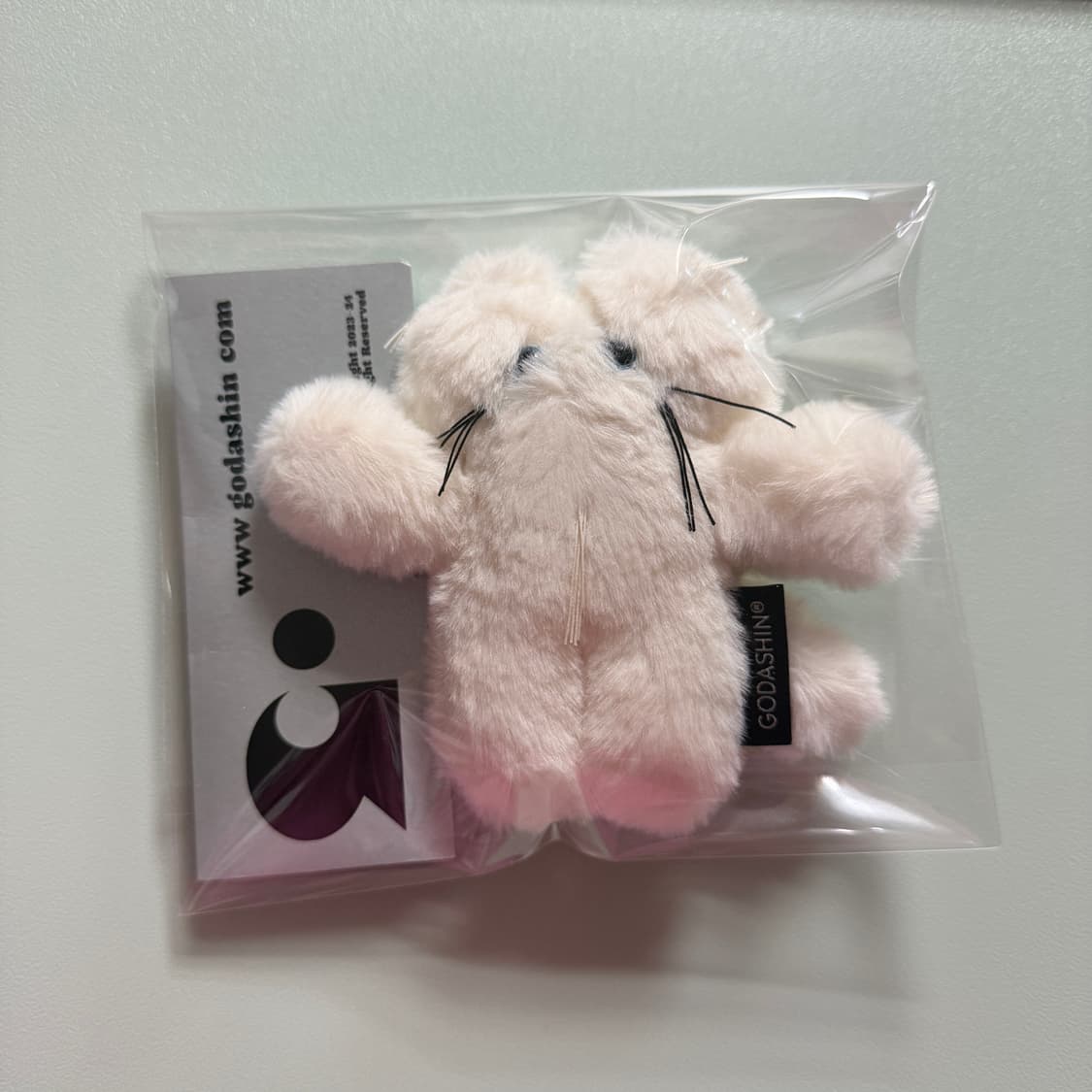 [새상품] 고다신 키링 화이트  상품이미지4