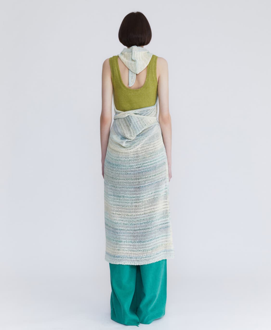 아옵트 AOPT 레이어드 니트 원피스 상품이미지2