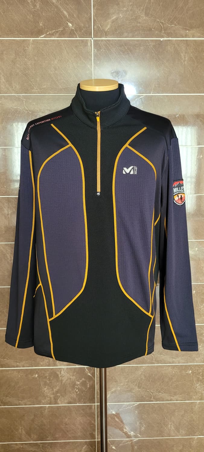 👔남성105사이즈👔밀레 등산 긴팔(기모) 상품이미지1