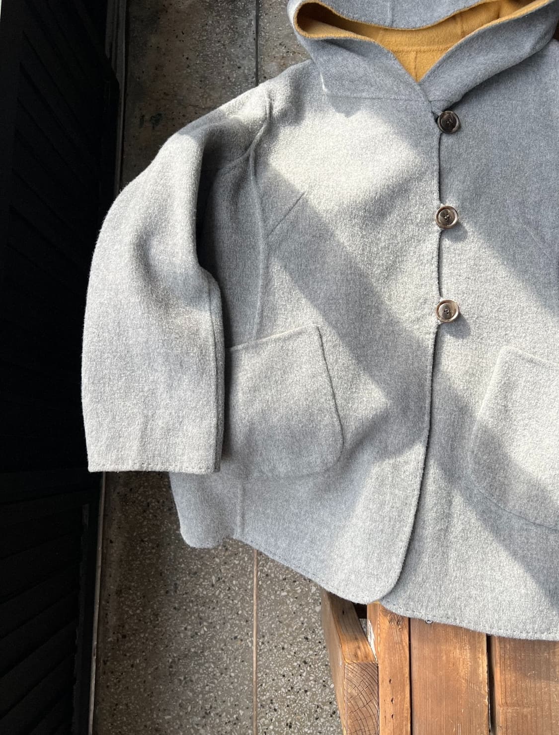 Hoody wool coat 상품이미지4