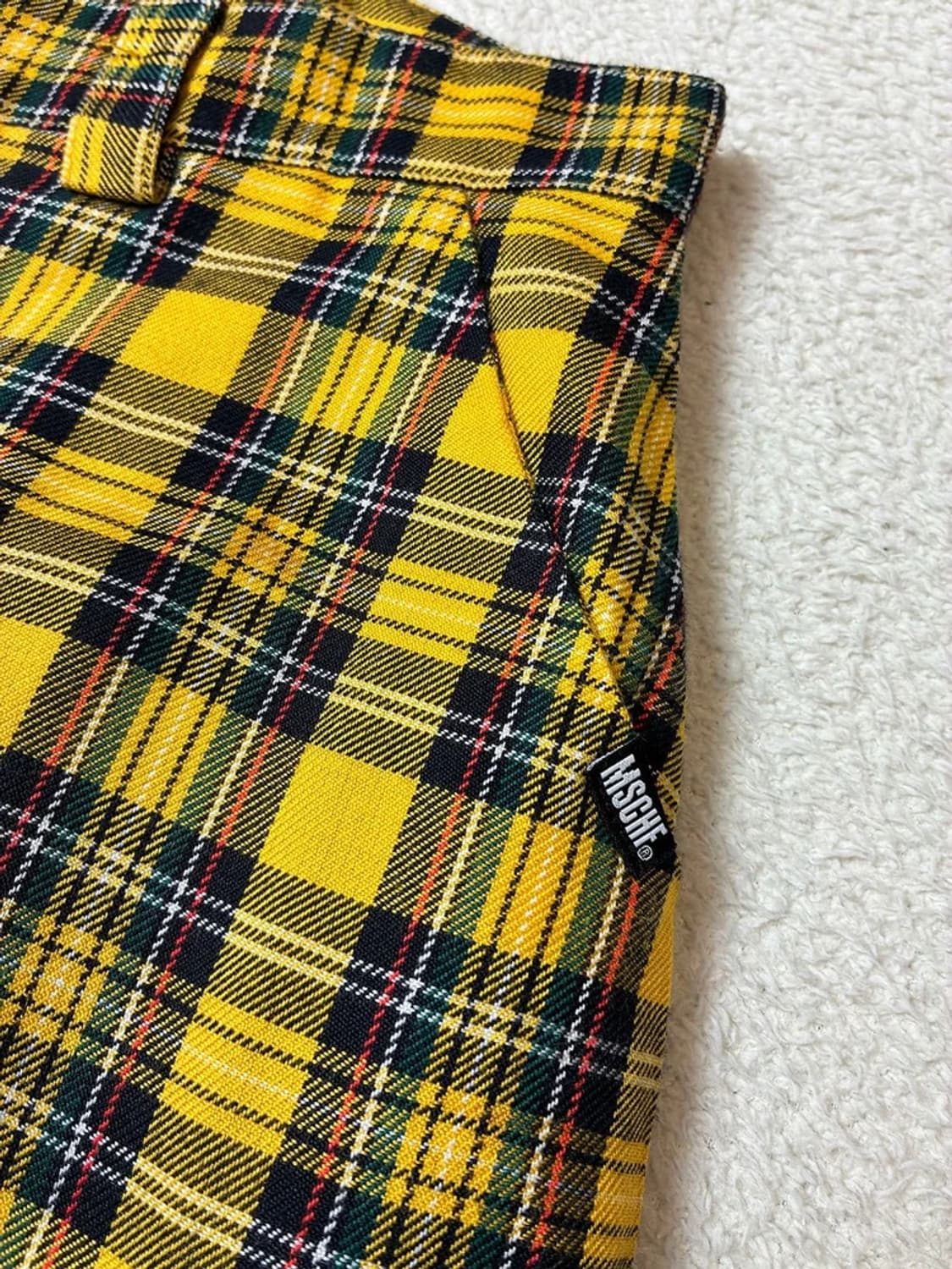 미스치프 MSCHF 타탄체크 버튼업 미니 스커트 PN7417 상품이미지6