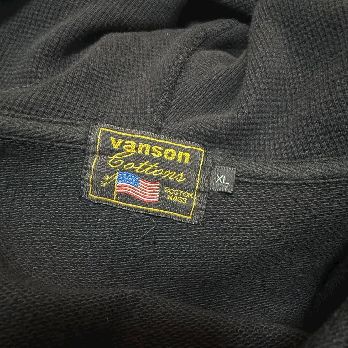 밴슨 레더 블랙 민트 워머 본 스켈레톤 후드집업 상품이미지8