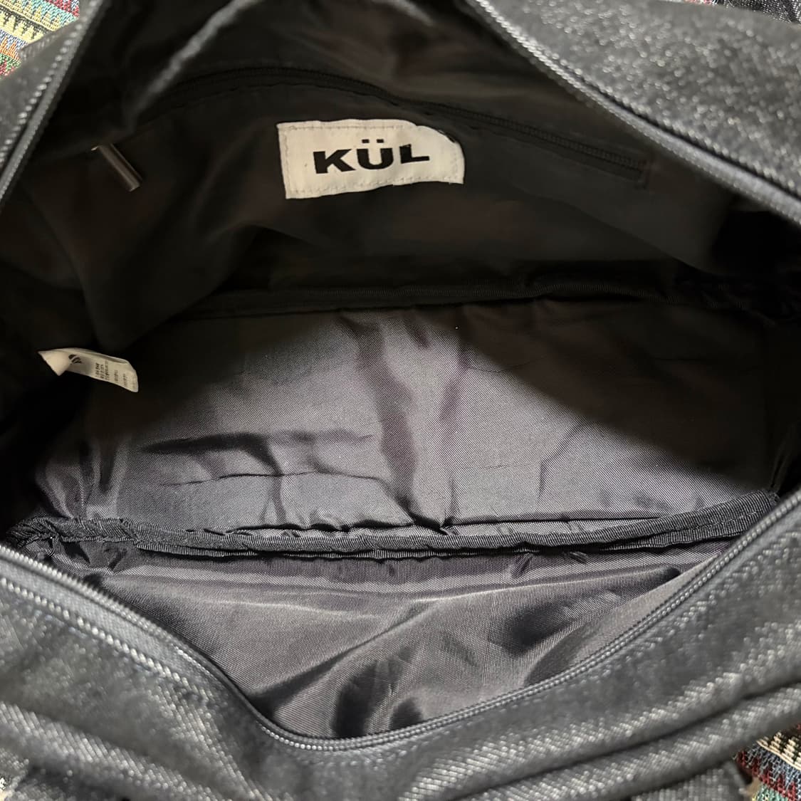 큘 블랙데님 포켓백 상품이미지3