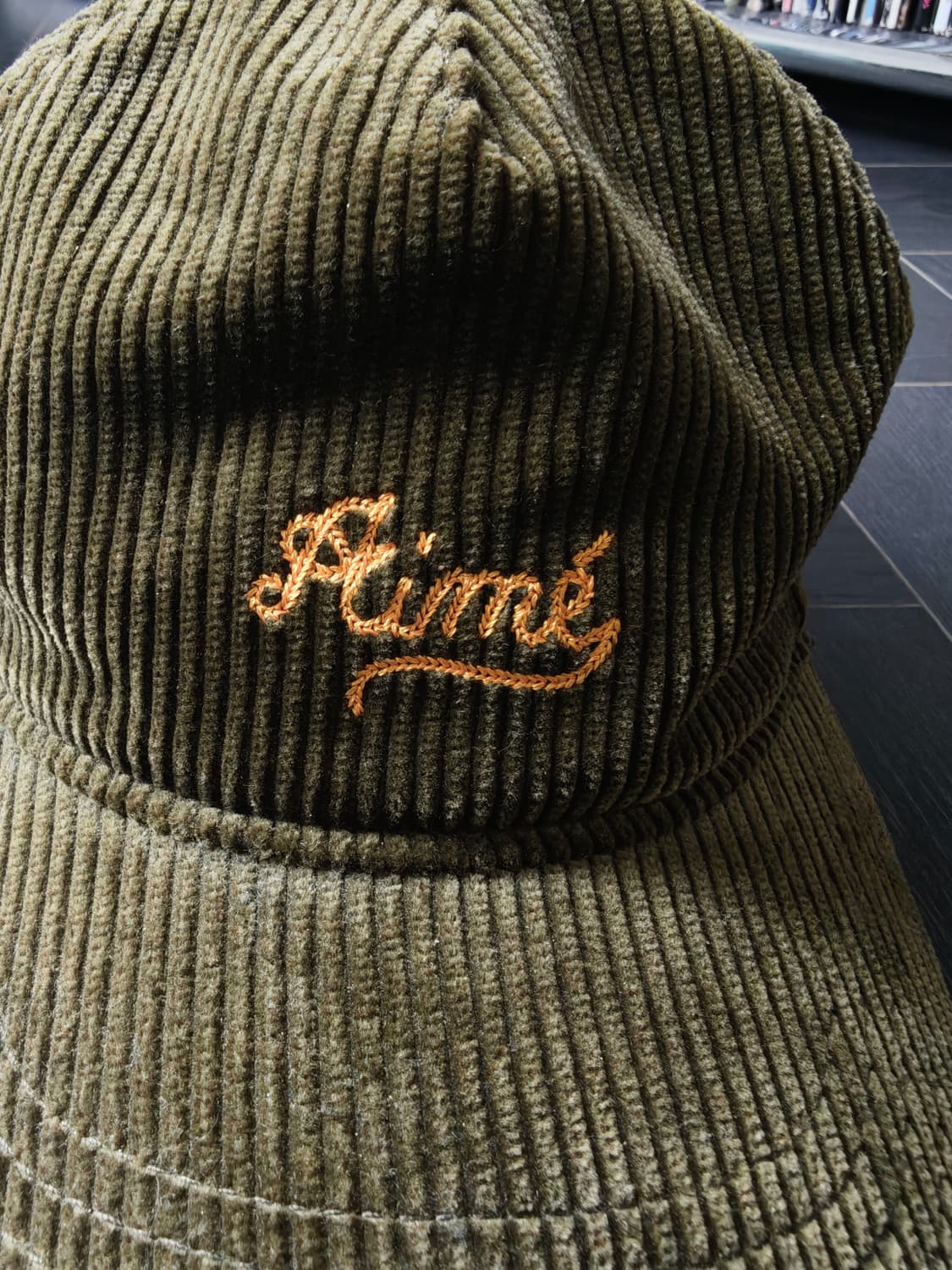 에임레온도르 코듀로이 볼캡 상품이미지3