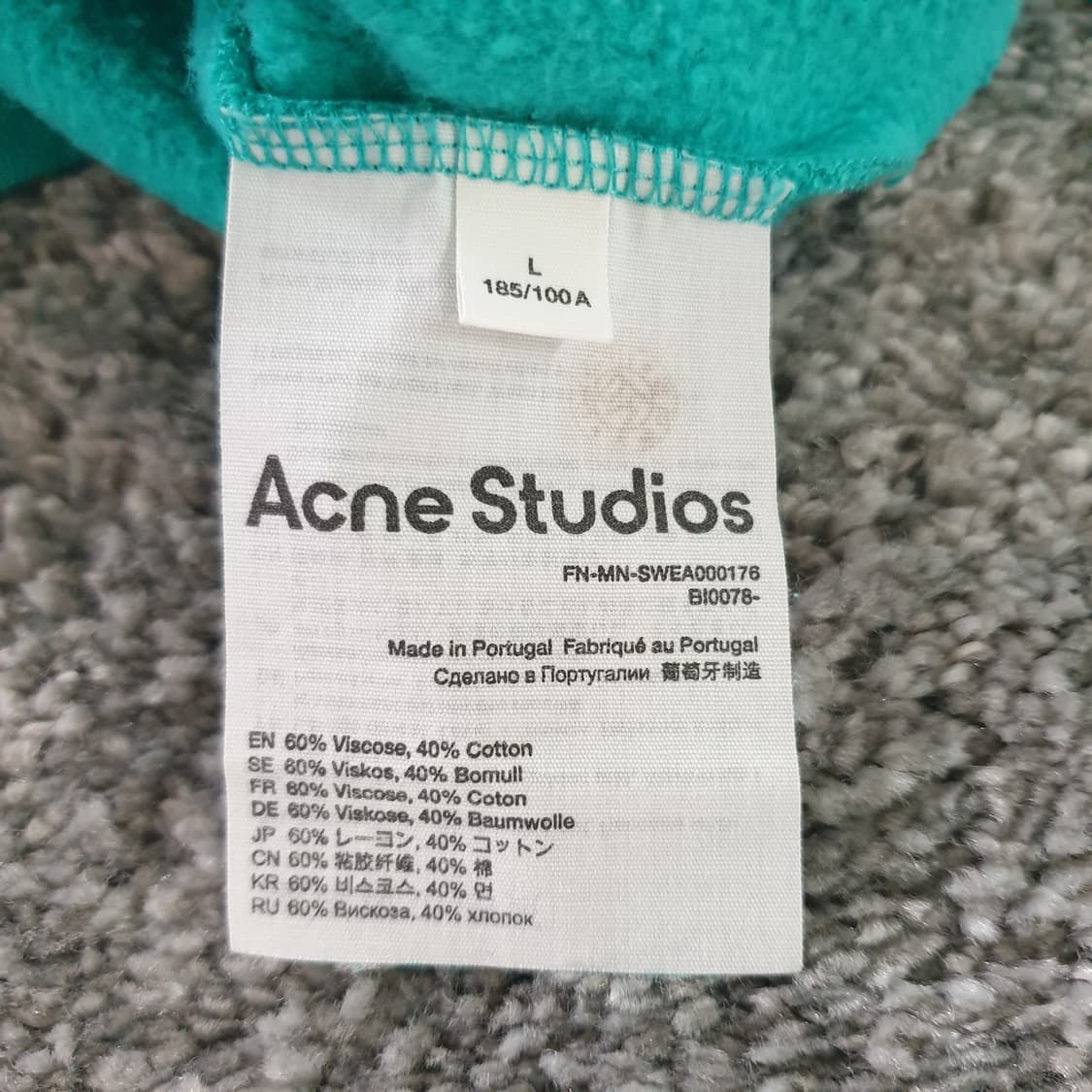 [무료배송] Acne Studios 맨투맨 상품이미지2