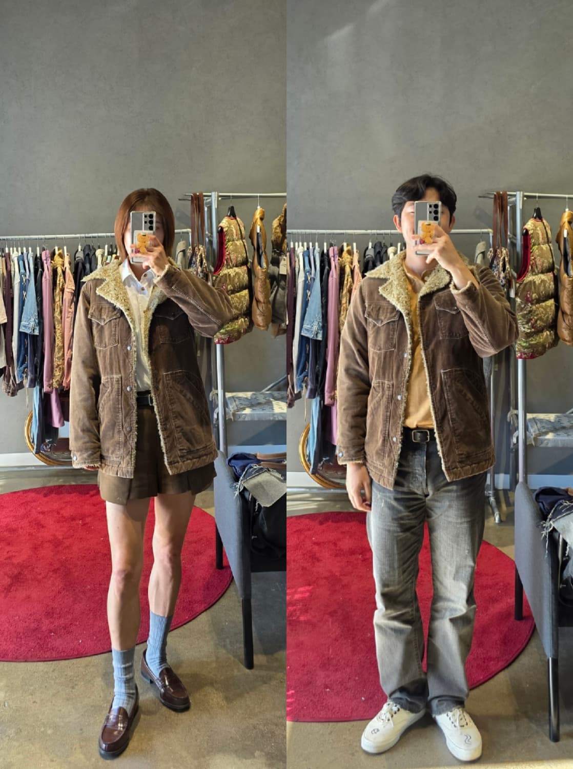 캐피탈 코듀로이 보아자켓 상품이미지4