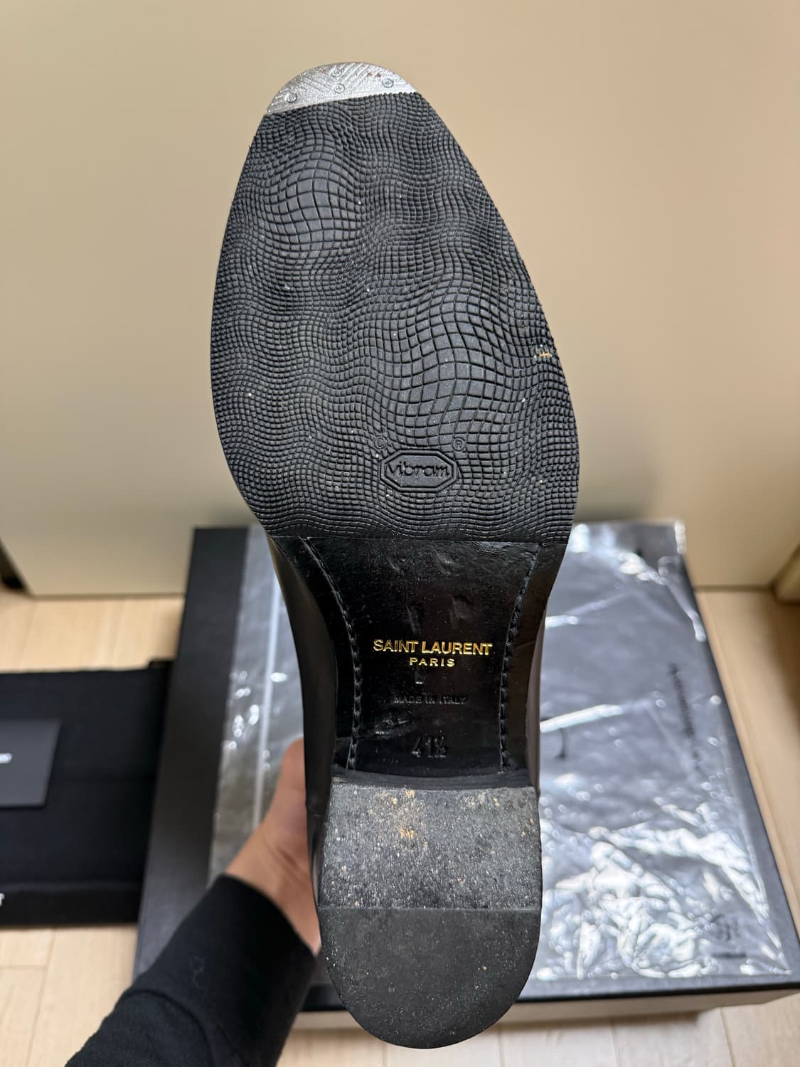 생로랑 와이어트30 첼시부츠 41.5 풀박스 상품이미지5