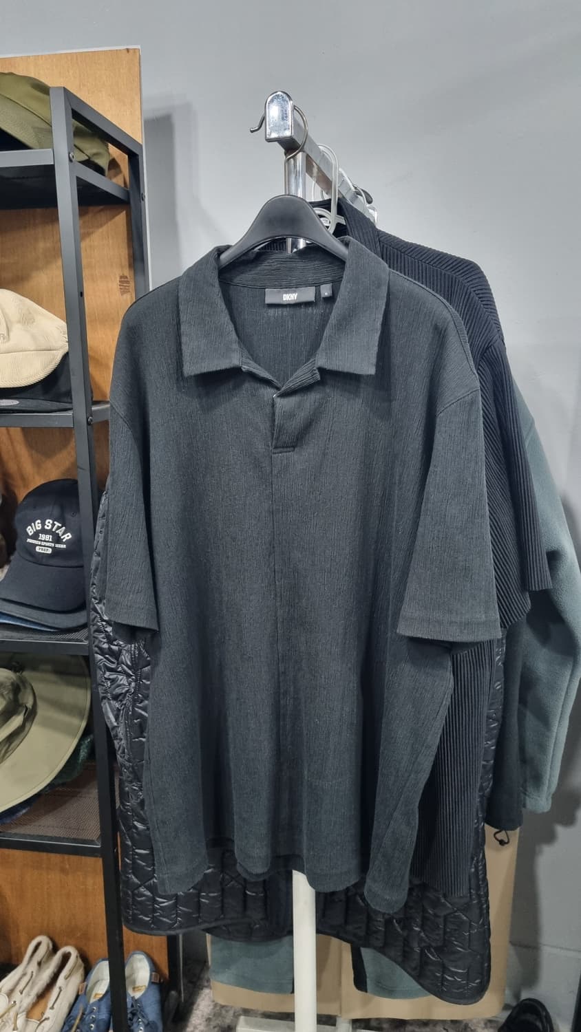 디 케이 케엔 와이 dkny (한섬) 105~110 카라넥 반팔티 상품이미지1