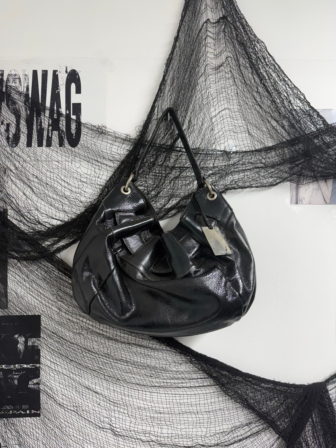 00s leather detailed bag 상품이미지2