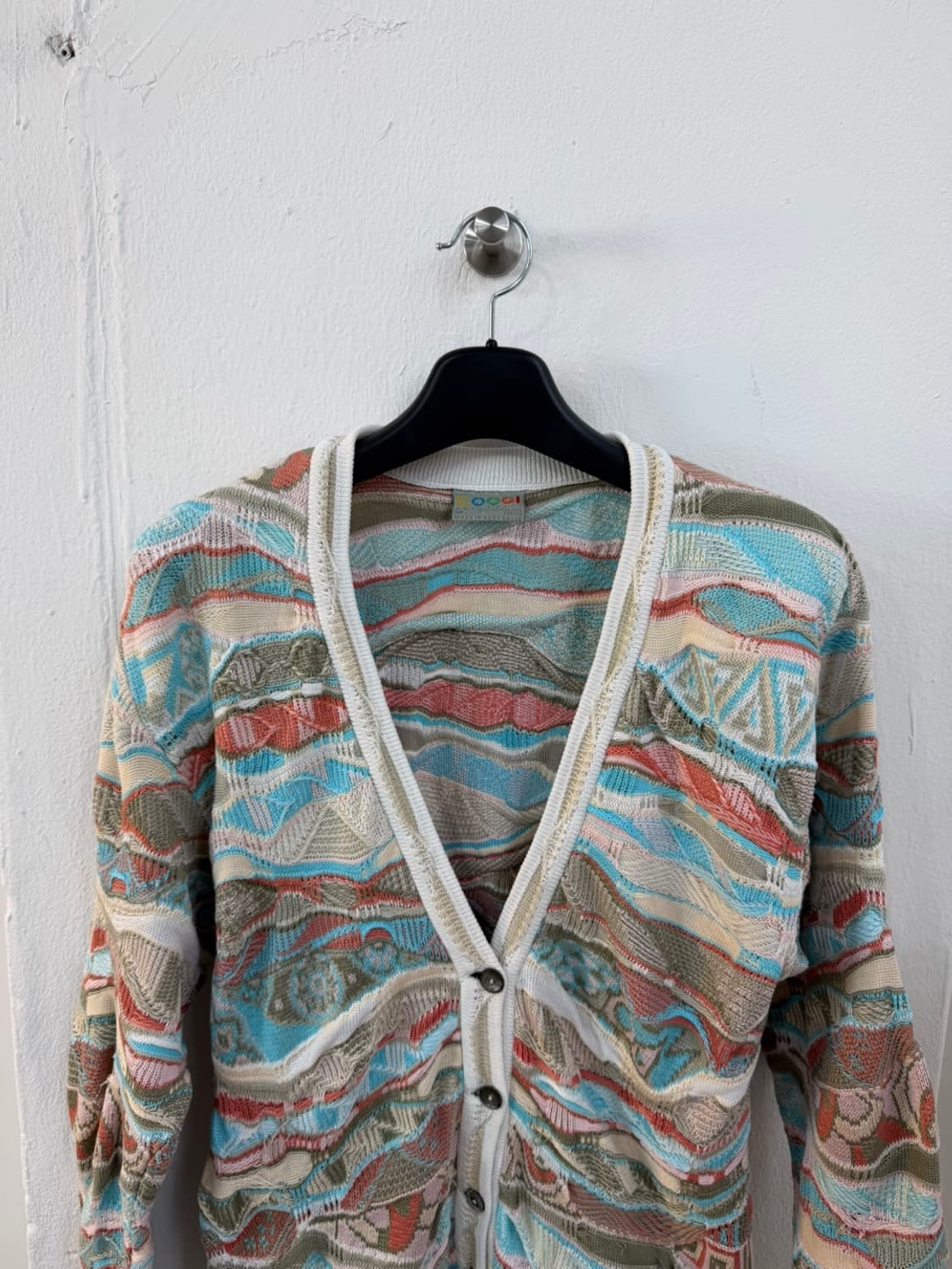 쿠지 OG 멀티 컬러 케이블 가디건  상품이미지2