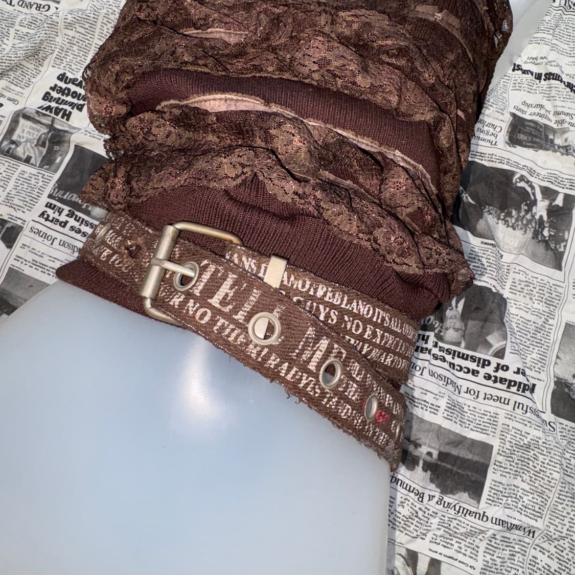 Cargo Pocket Vintage Belt bag 상품이미지4