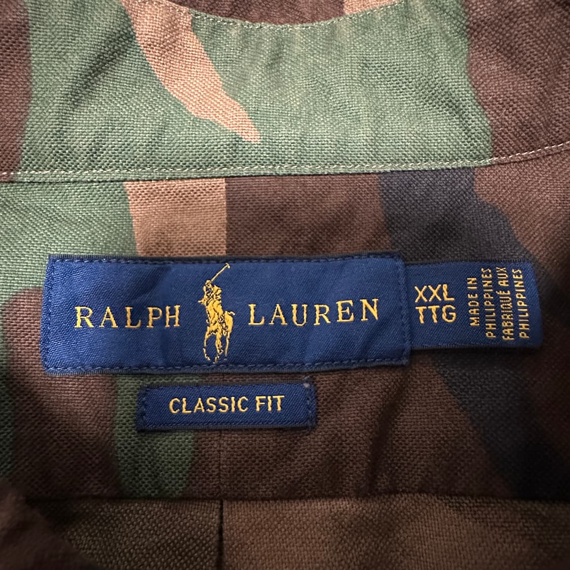 POLO RALPH LAUREN camo military shirt 상품이미지3