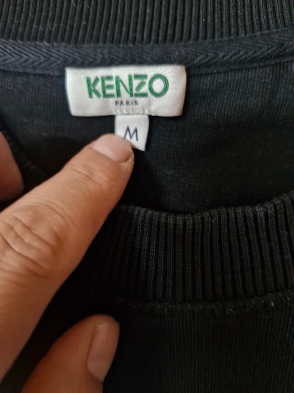 KENZO 겐조 블랙 타이거 맨투맨 M 상품이미지4