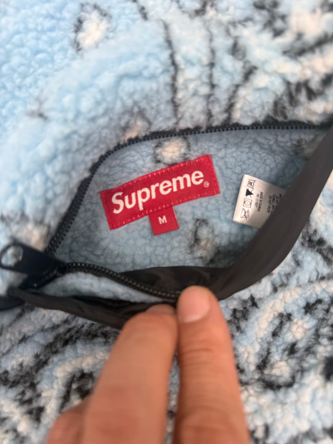supreme 슈프림 반다나 보아 리버시블 자켓 상품이미지3