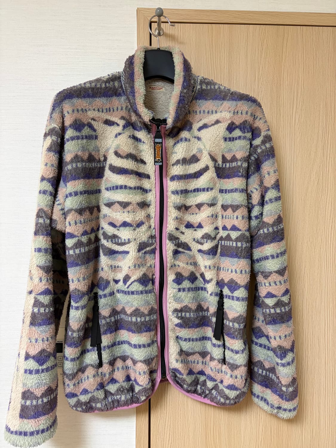 [4]캐피탈 본 후리스 퍼플 상품이미지2