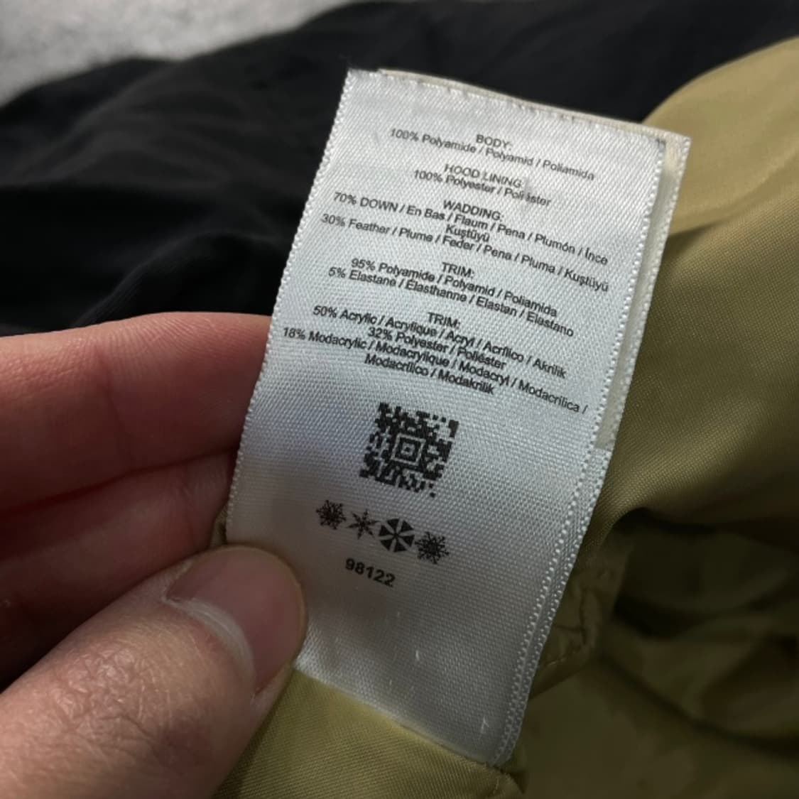 100 프레드페리 덕다운 야상 패딩  상품이미지6