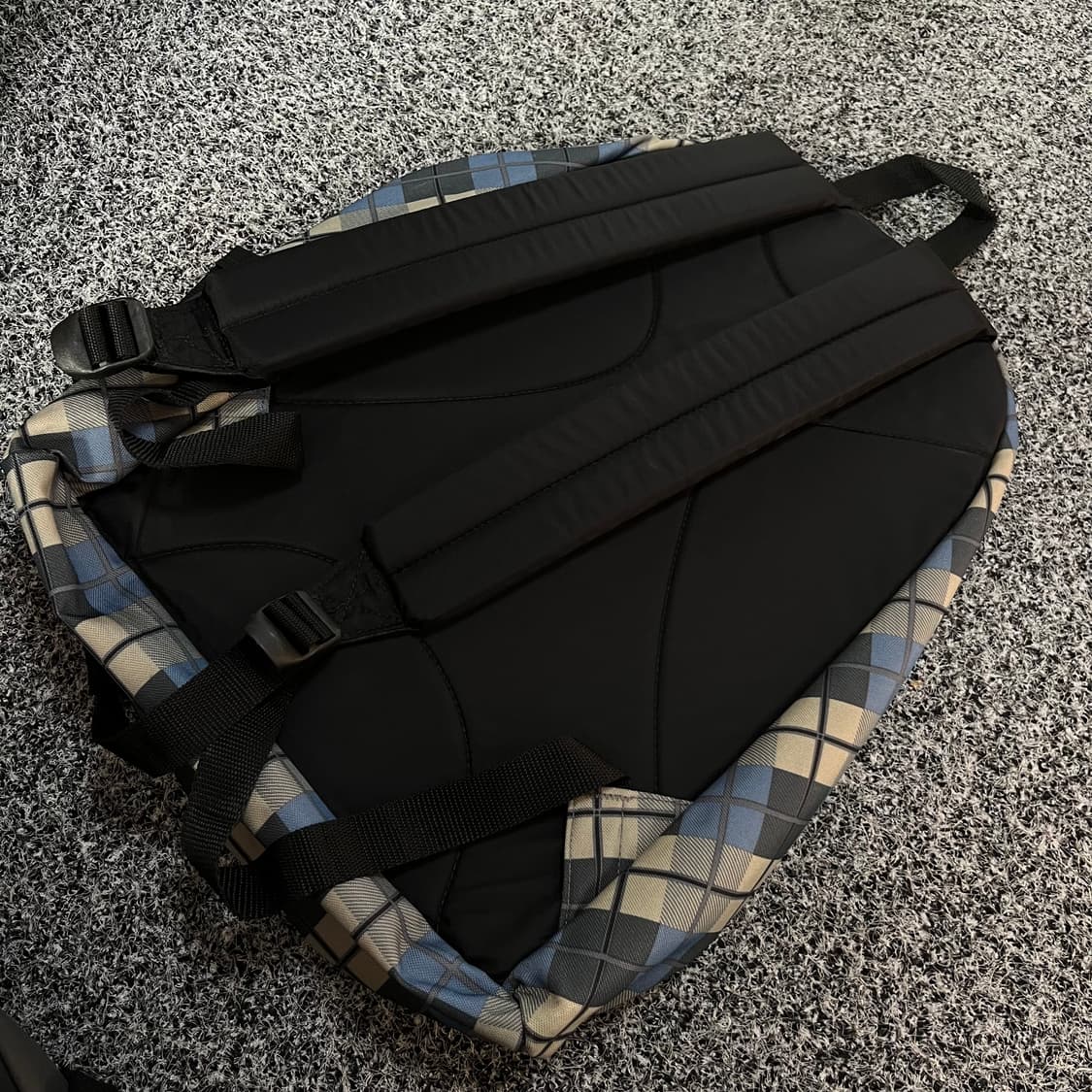 이스트백 체크 백팩 가방 상품이미지2