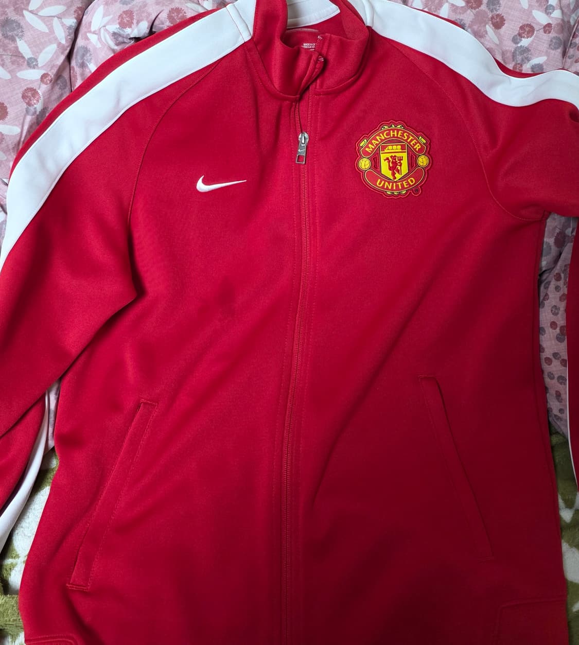 나이키 맨유 흰빨 투웨이 배색 져지 상품이미지3