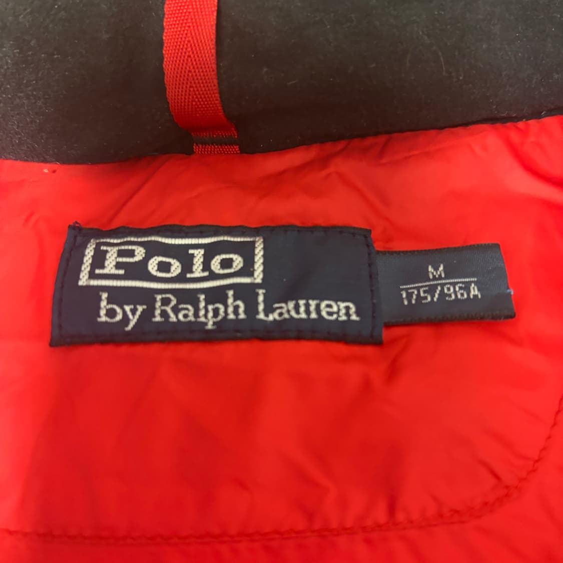 폴로 랄프로렌 화이트 빅포니 USA 성조기 덕다운 패딩 상품이미지3