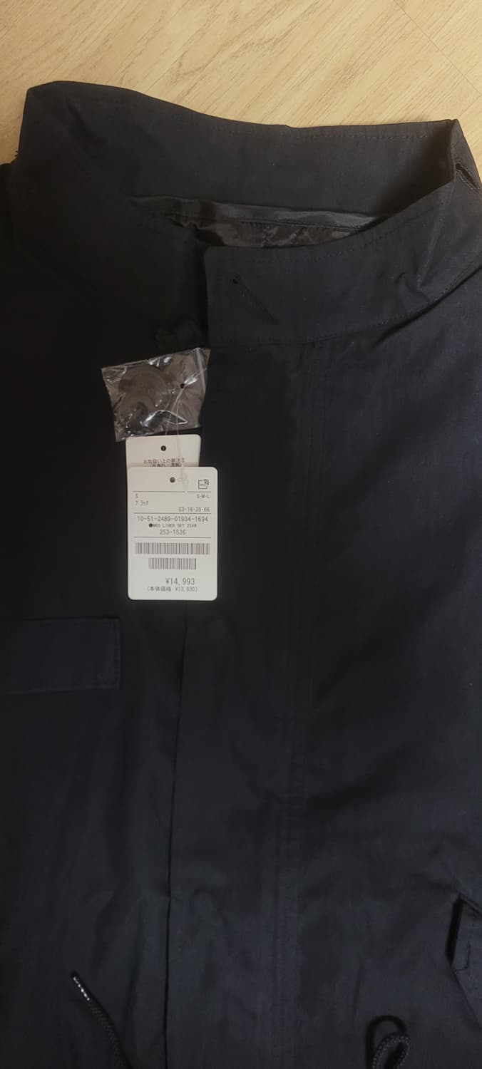 프릭스스토어 m65 모즈 코트 라이너 세트 블랙 S 상품이미지2