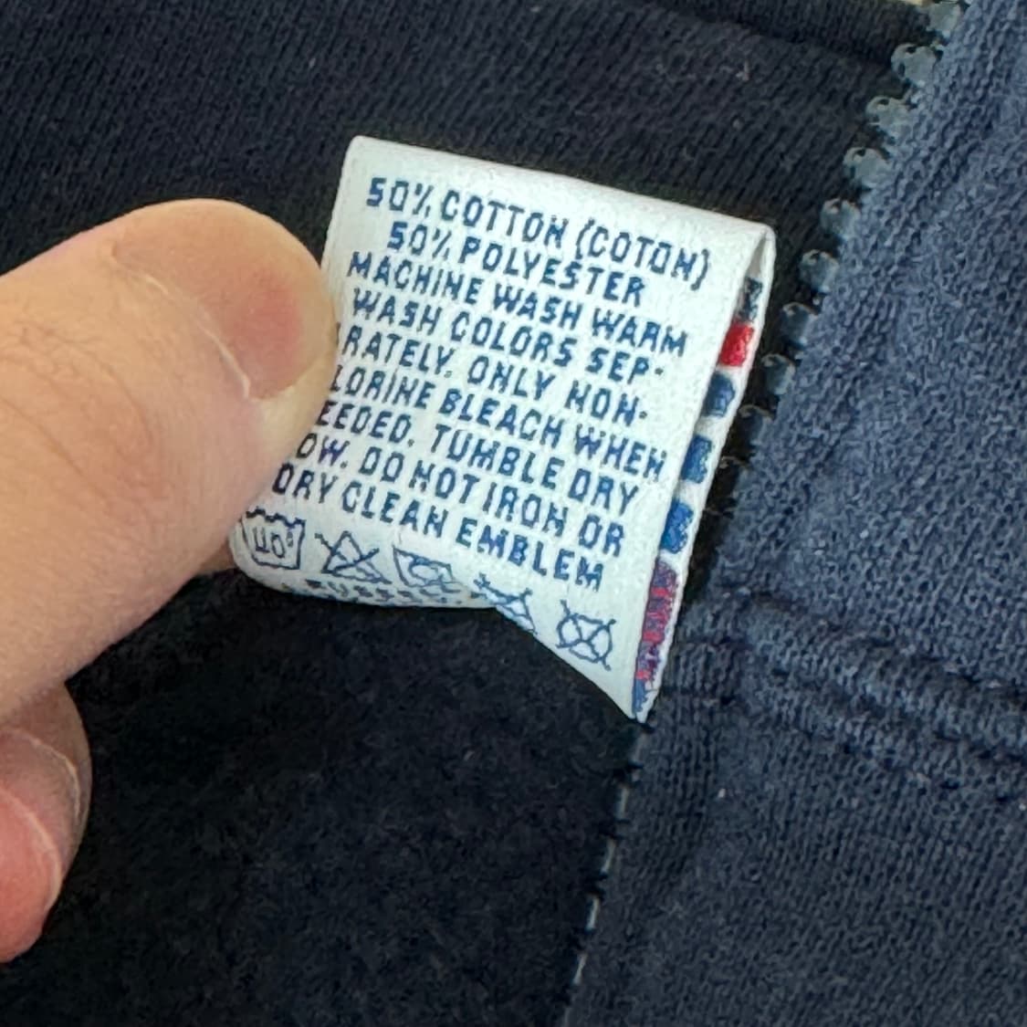 90s usa 러셀 애슬레틱 하프 집업  상품이미지4