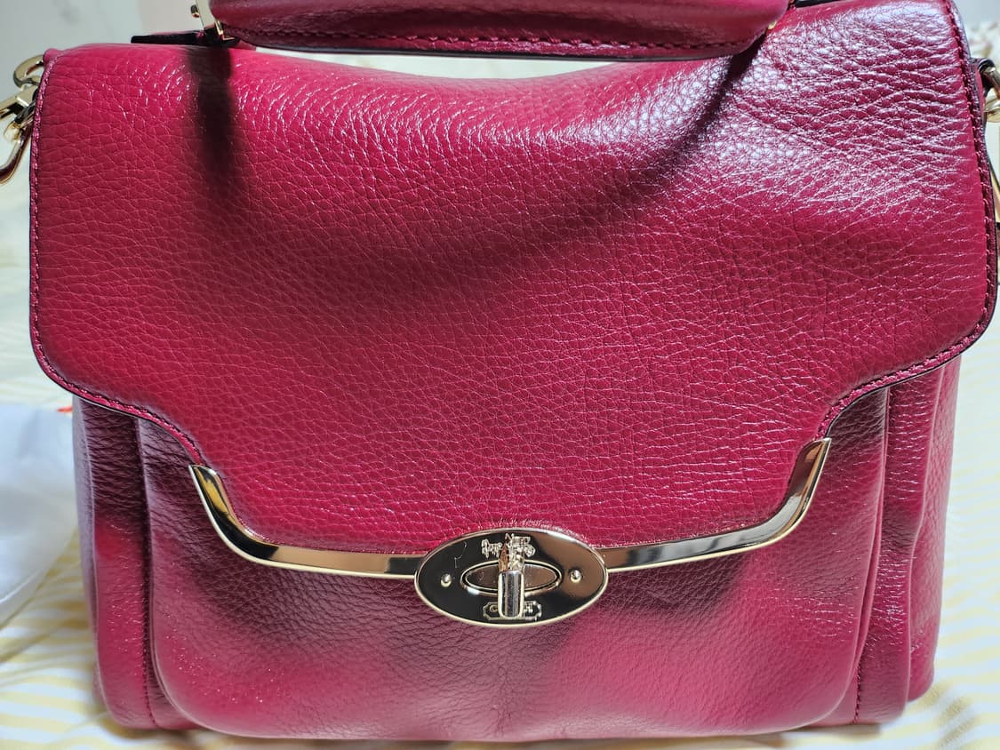 코치 토드백 크로스백 버건디 상품이미지2