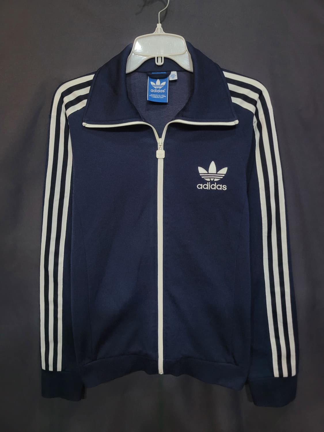 아디다스 불꽃 파이어버드 곤흰 유로파 네이비 트랙탑 져지  상품이미지8