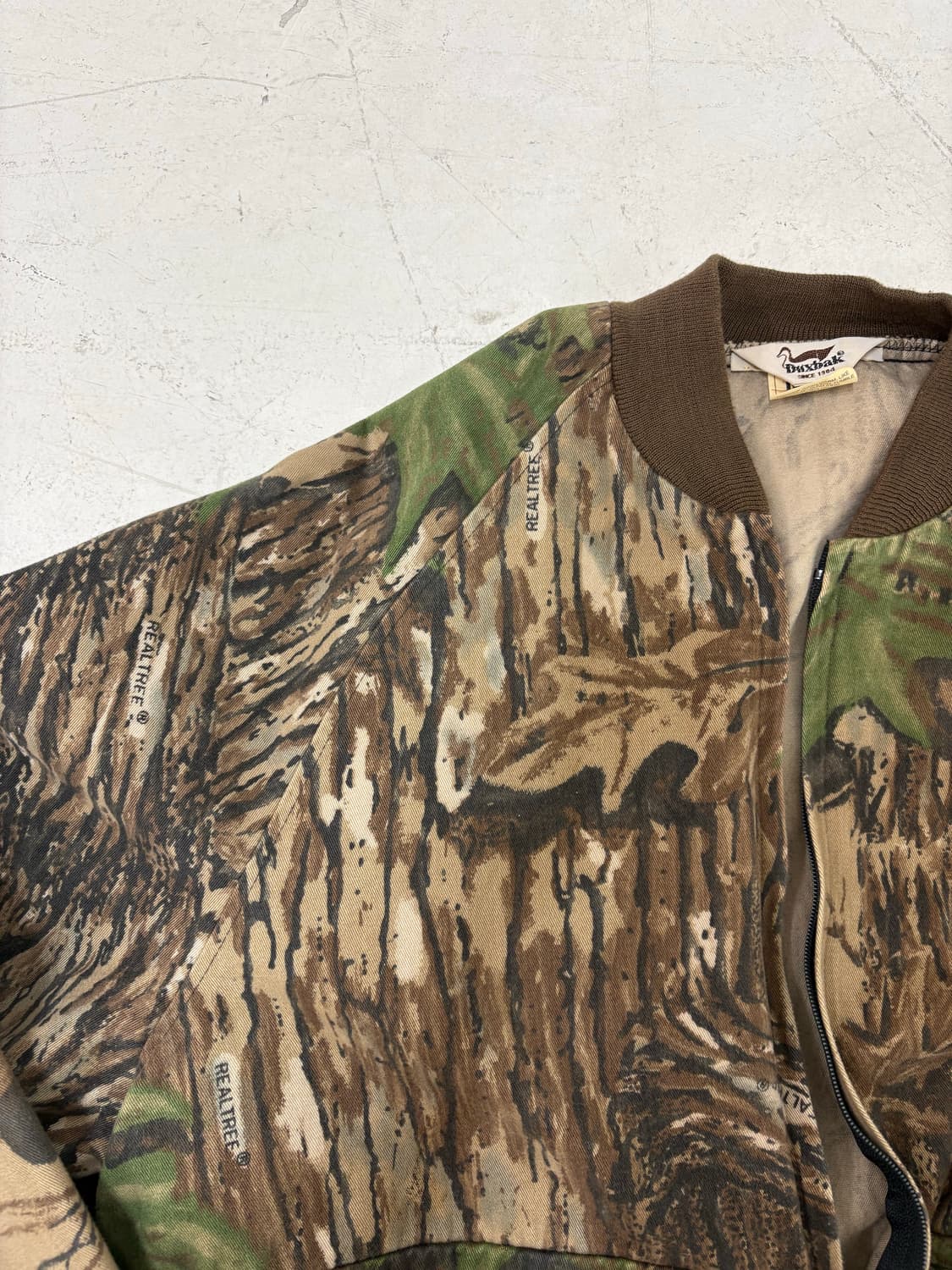 90‘s USA Duxbak Real tree camo  Jacket.  상품이미지8